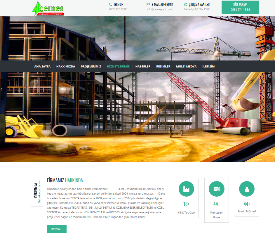 Web sitemiz Online